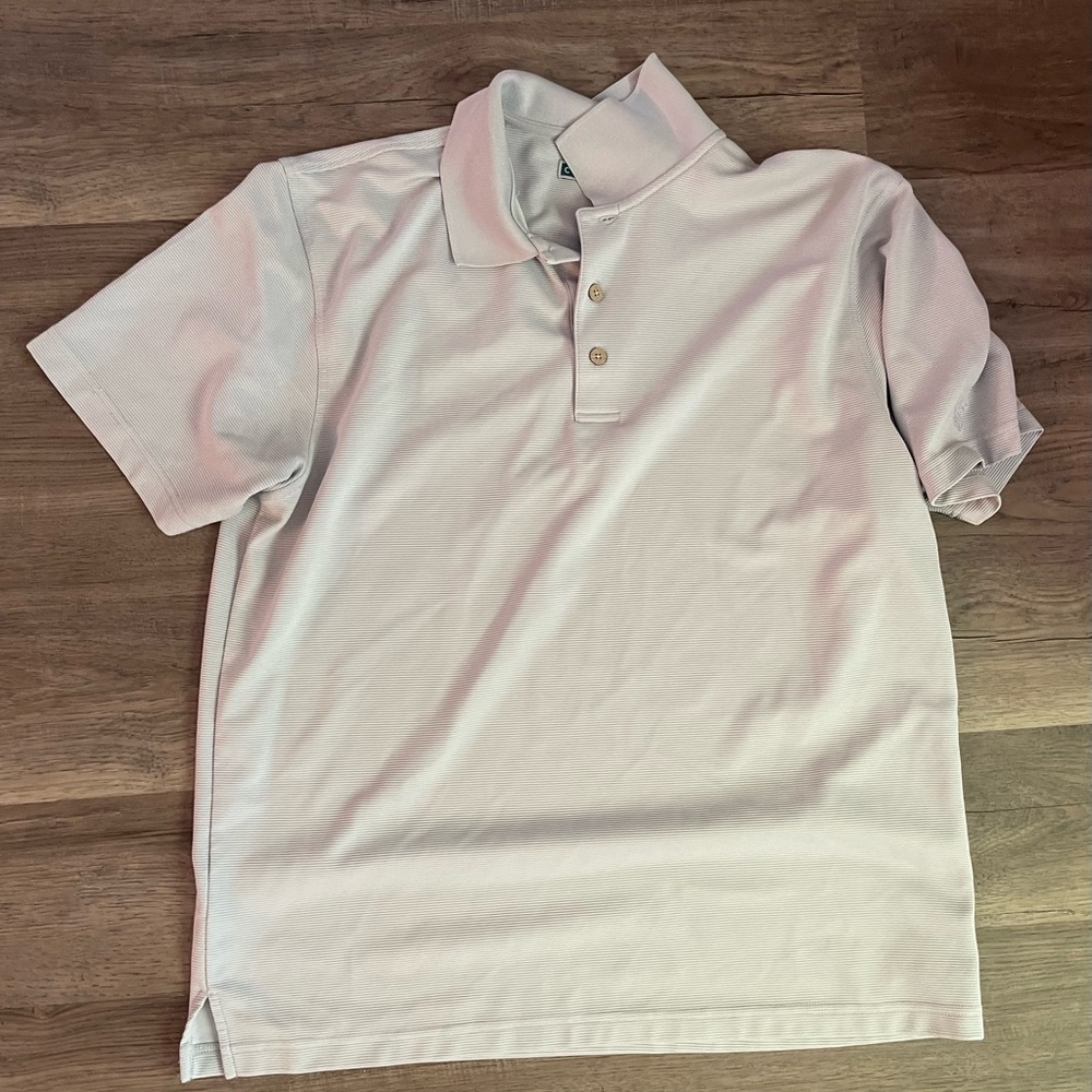 Cubavera Men's Polo Shirt - Light Gray